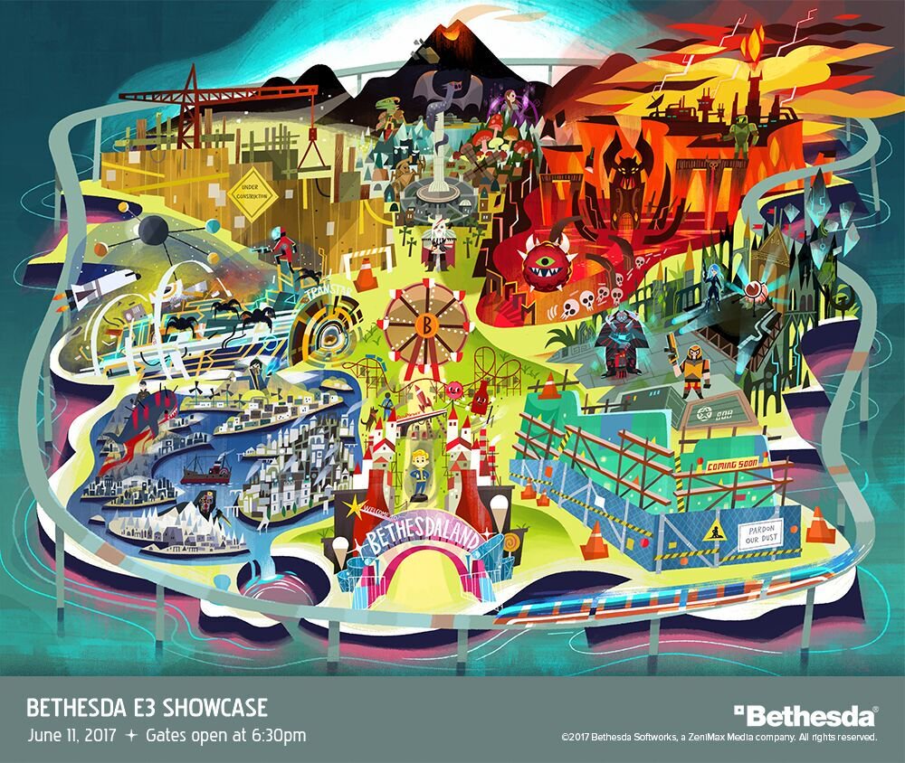 E3 2017 – Bethesda: Bambini e Adulti, Scoprite l’intrigante mondo di "Bethesdaland"