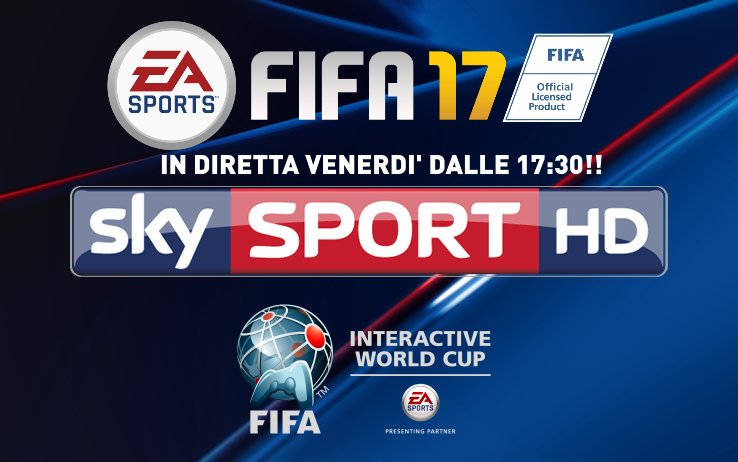 FIWC17 – In Diretta per la 1aVolta un evento eSport su SkySport Italia