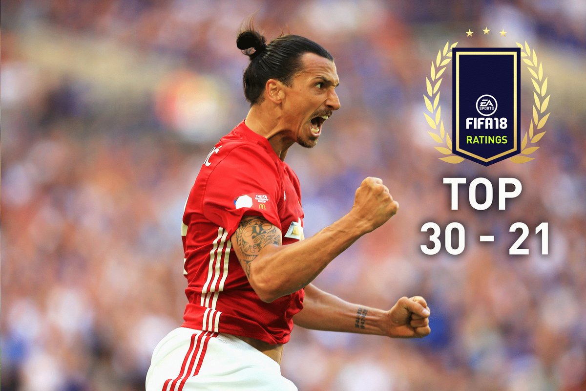 Fifa 18 Ultimate Team – i Pezzi da 90:Top30 Giocatori (posizioni 30-21)