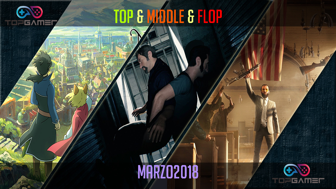 Classifica Videogames – Marzo 2018