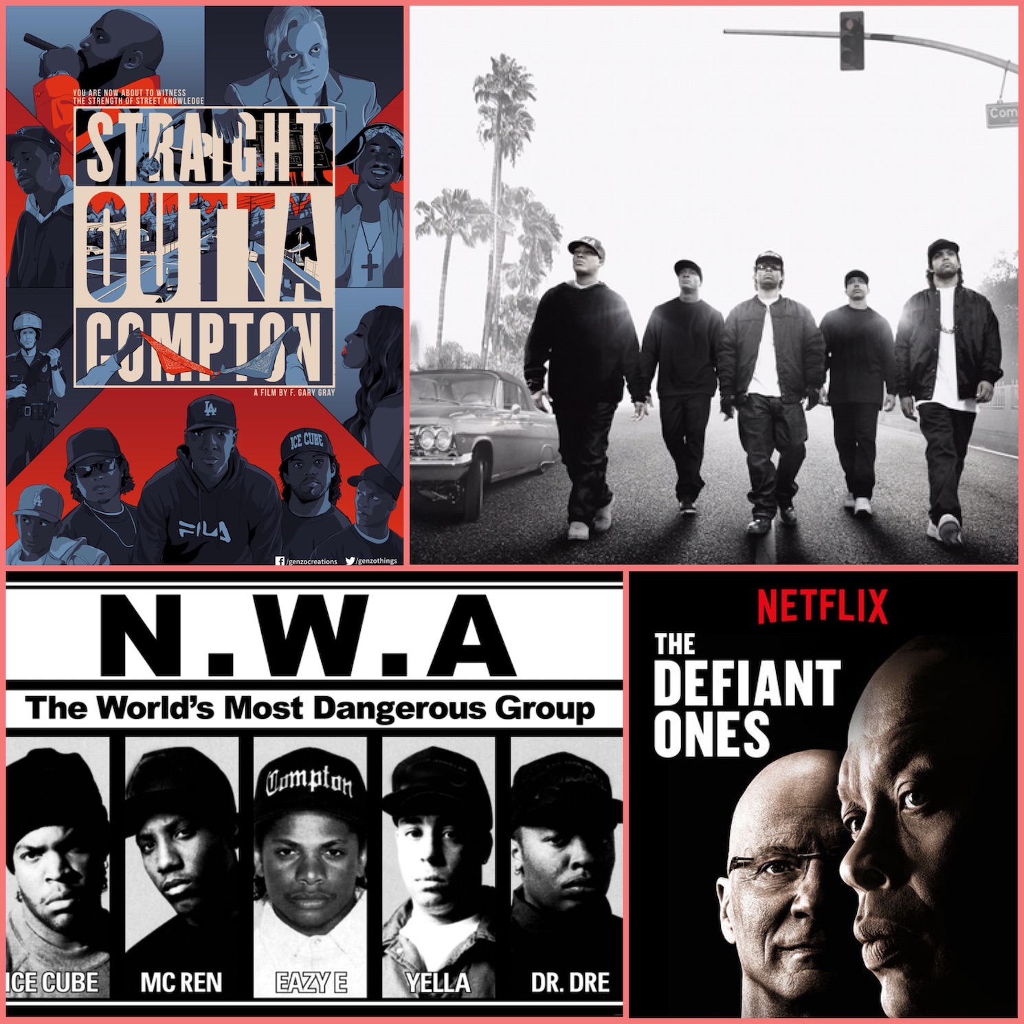 Insta Thoughts: Cinema – Straight Outta Compton / The Defiant Ones (I Ribelli)